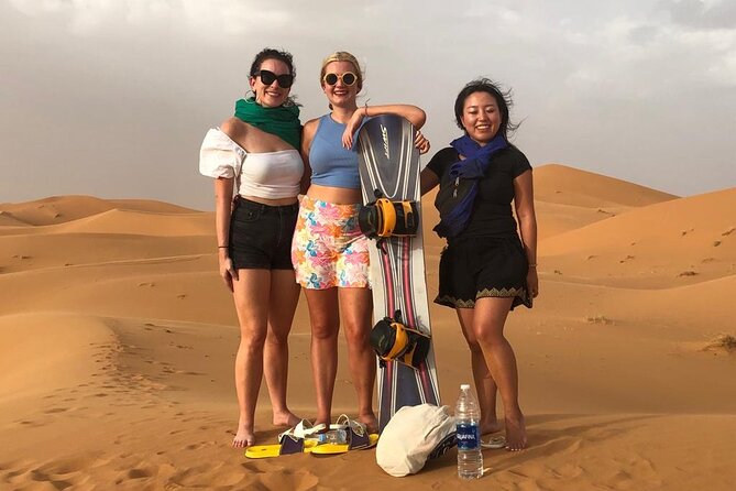 Enjoy 1 Nights in Luxury Berber Tents , Camel Trek,Sandboarding,Atv QUADS - Exciting Sandboarding Activities