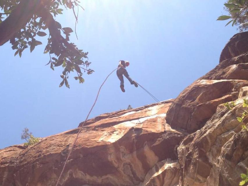 Extreme Abseil, 55M High With Lovely Hike Back to the Top. - Unforgettable Group Memories