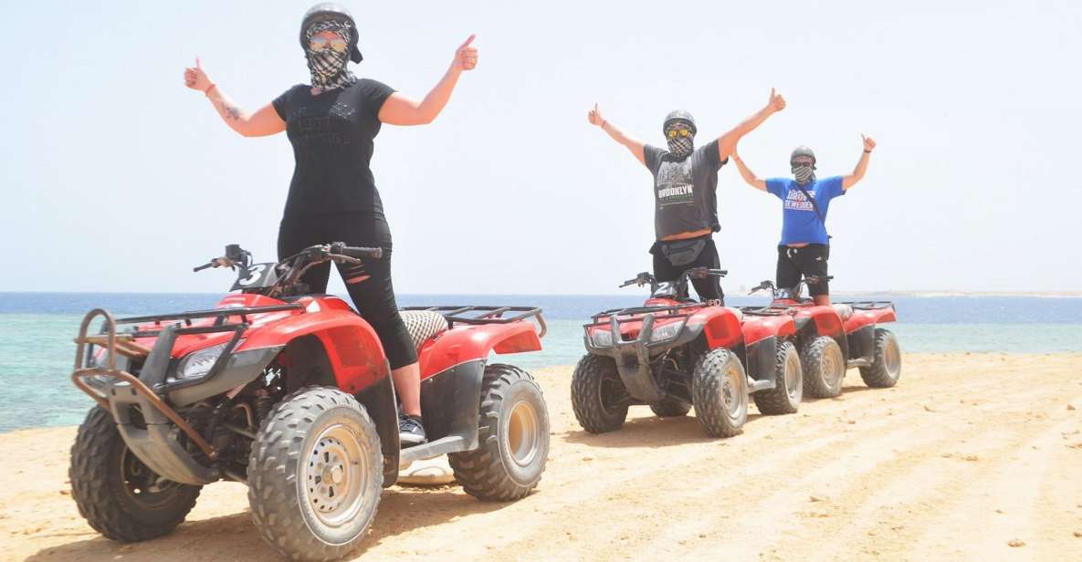 From El Gouna: Quad Tour Along the Sea and Mountains - Inclusions for the Tour