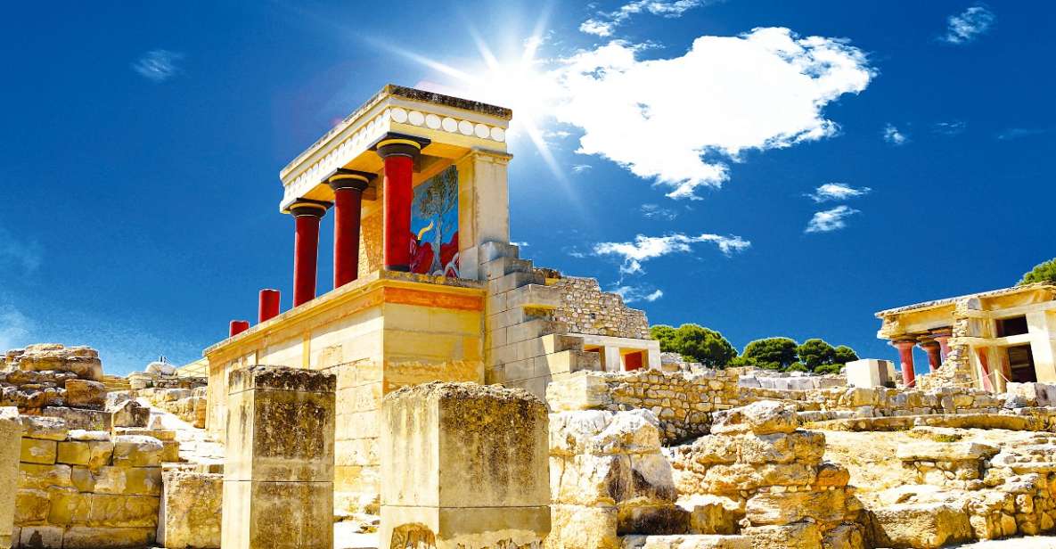 From Rethymnon: Knossos Palace and Heraklion Day Trip - Knossos Palace Exploration