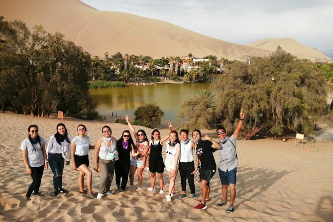 Full Day Tour Ballestas Islands, Paracas and Oasis Huacachina Ica - Meeting and Pickup