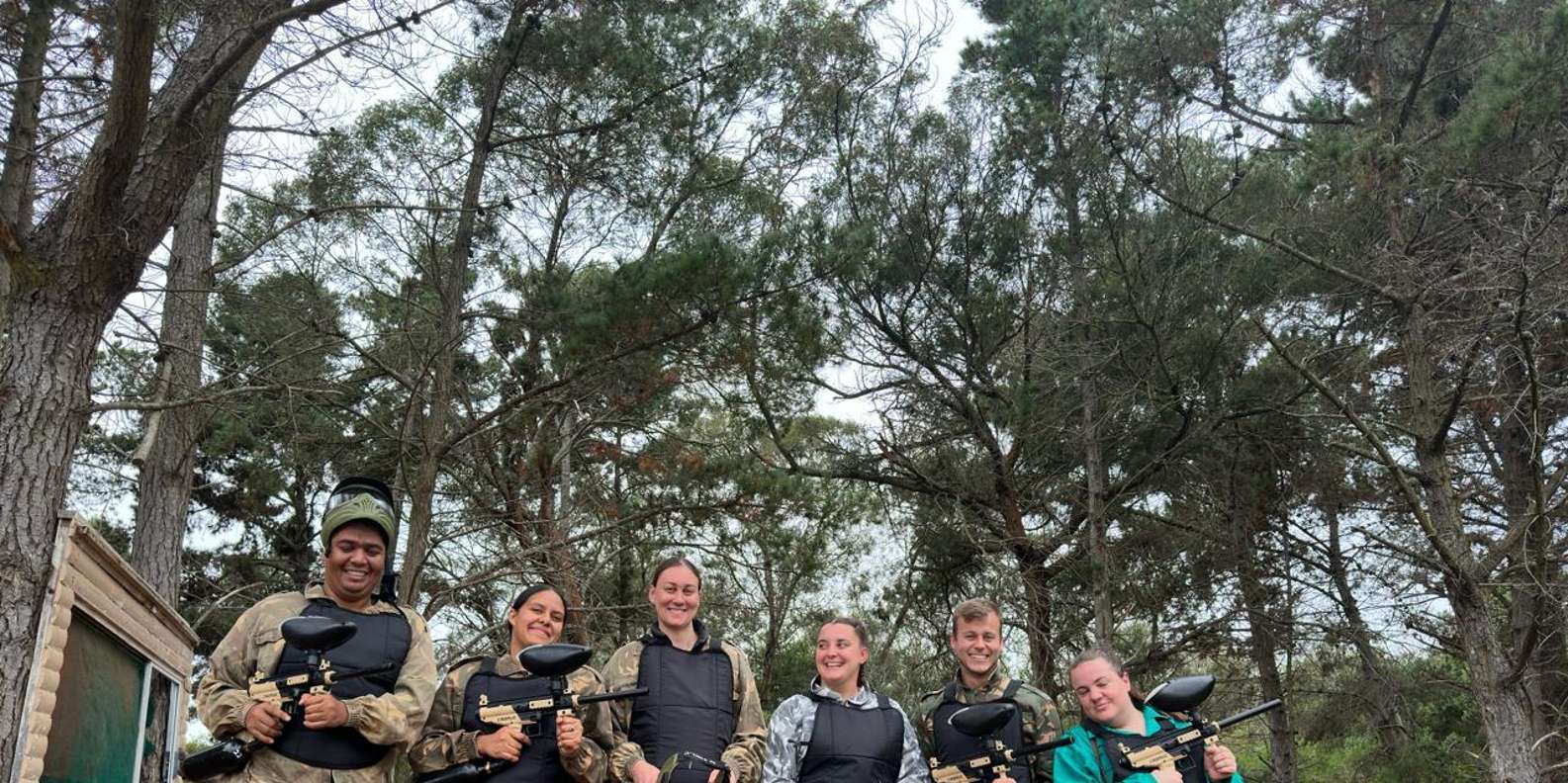 GARDEN ROUTE: PAINTBALL GAME IN WILDERNESS WITH WILDX - Teamwork and Strategy