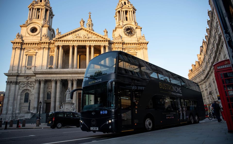 Gastronomic 6-Course Fine-Dining Dinner on Luxury London Bus - Dietary Accommodations