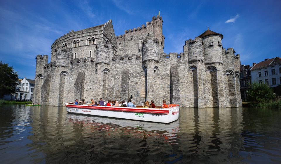 Ghent: 40 Minute Medieval Center Guided Boat Tour - Whats Included