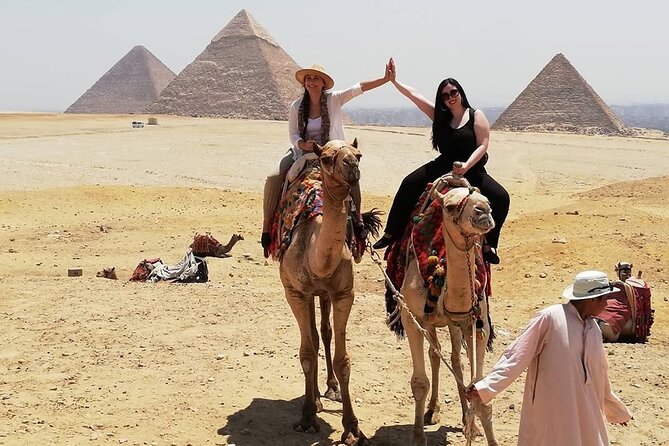 Giza Pyramids, Ride a Camel, Sphinx, Egyptian Museum& Bazaar, Lunch Is Included. - Transportation Details