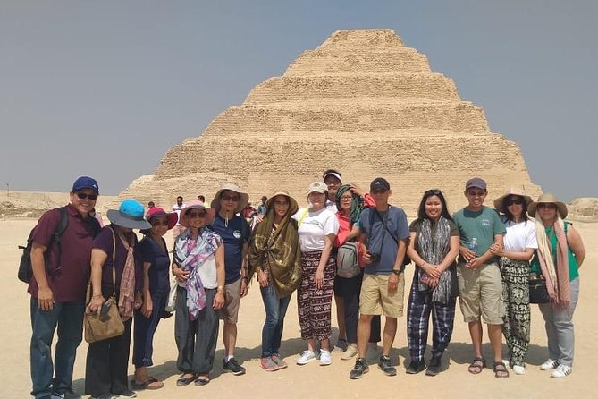 Giza Pyramids, Sphinx, Saqqara, Dahshur With Lunch and Camel Ride - Discover Saqqara and Dahshur