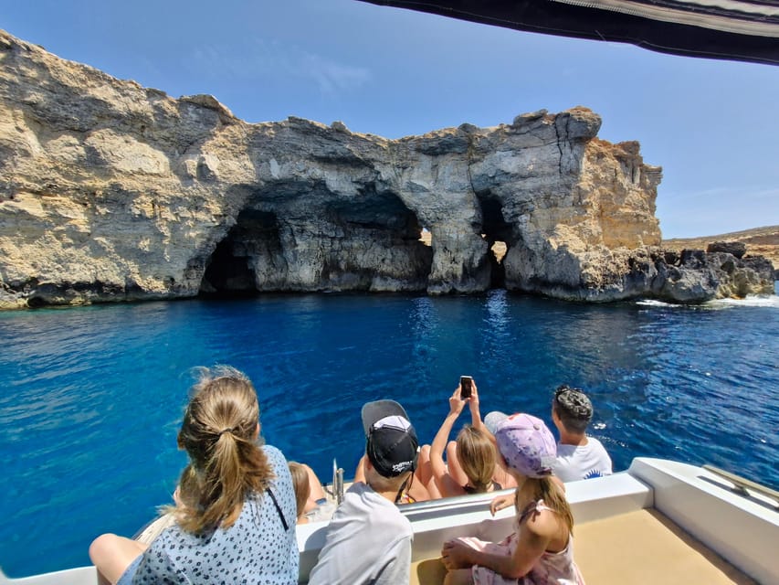 Gozo/Mellieha: Comino, Blue & Crystal Lagoon Half-Day Cruise - Swimming and Snorkeling