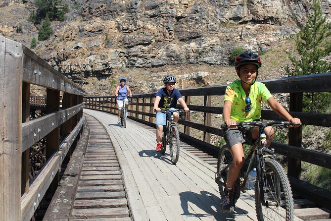 Guided Bike Tour on Historical Kettle Valley Railway at Myra Canyon & Wine Tour - Highlights of the Tour
