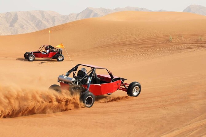 High Red Dunes Thrilling Desert Safari Sand Boarding BBQ Dinner - Camp Activities Delight