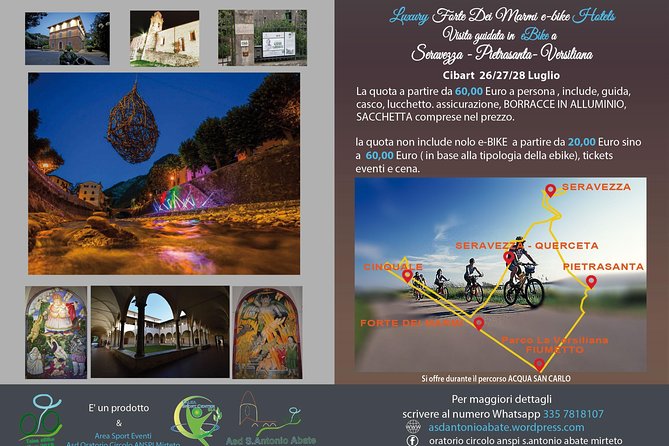 Historic Versilia by E-Bike. From the Sea to the Hills Passing Through Pietrasanta - Participant Requirements