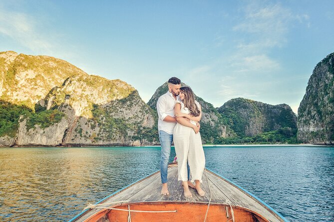 Holiday Travel Photoshoot With Long-Tail Boat Phi Phi Islands - What to Expect