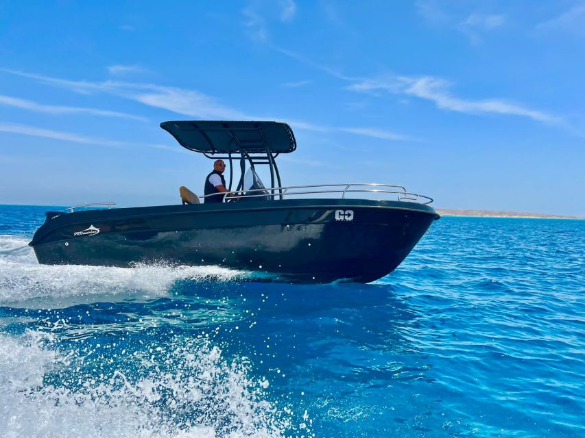 Hurghada: Private Speedboat Adventure With Snacks & Pick-Up - Inclusions and Equipment