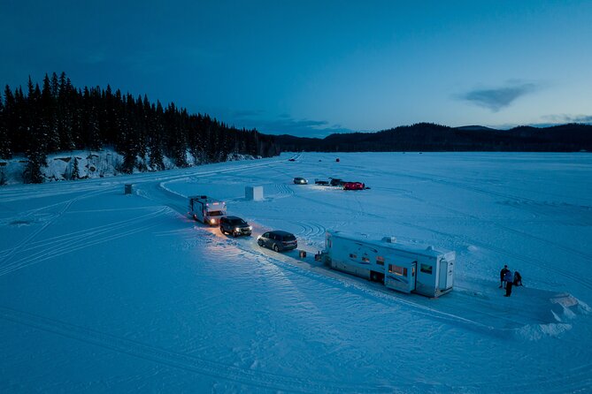 Ice Fishing Adventure in RV With Transportation - Fishing License and Fees