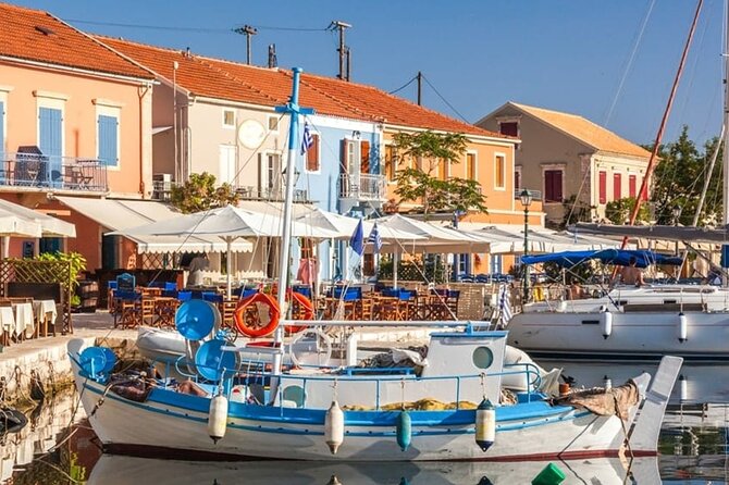 Kefalonia Highlights- Bus & Cruise, Assos & Lunch in Fiscardo - Meeting Point and Pickup