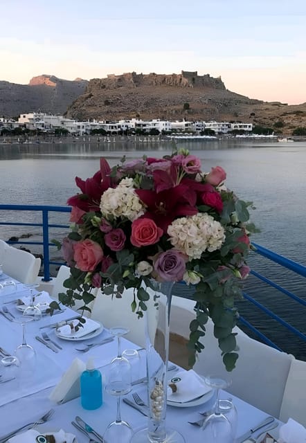 Lindos Evening Escape: Explore & Dine - Scenic Ocean Views at Argo Restaurant