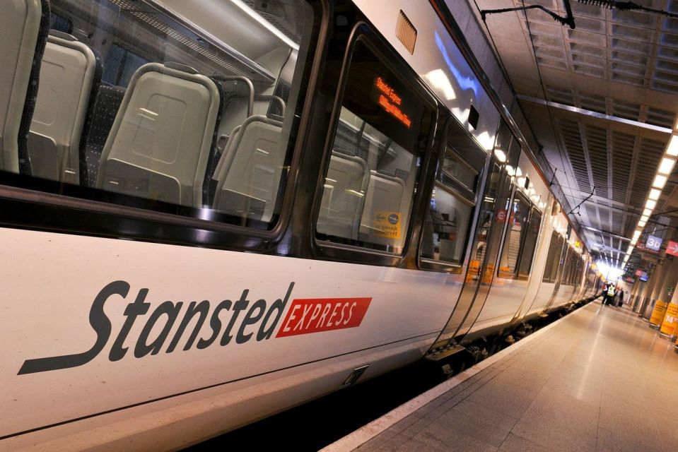 London: Express Train Transfer To/From Stansted Airport - Booking Your Transfer