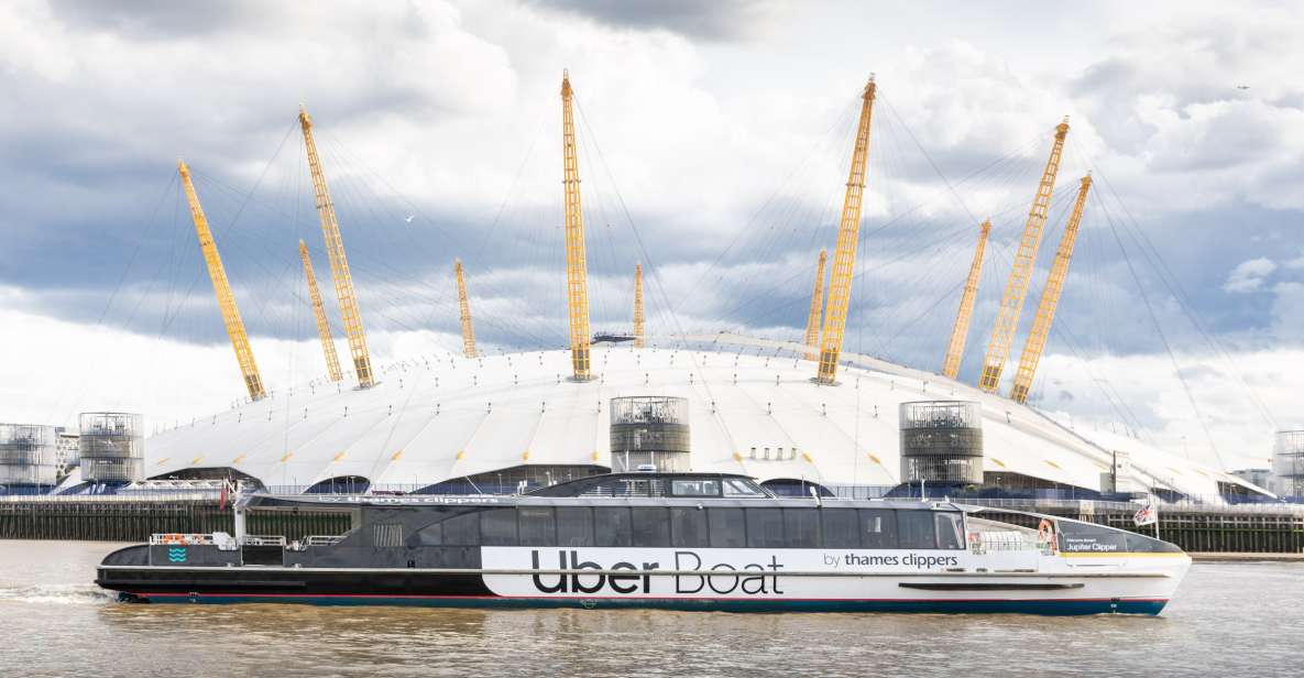 London: Uber Boat by Thames Clippers Single River Ticket - Ticket Policies and Restrictions