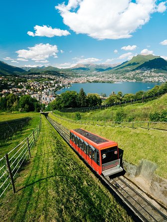 Lugano Region Guided Excursion From Lugano to Monte San Salvatore by Funicular - Cable Car Ride
