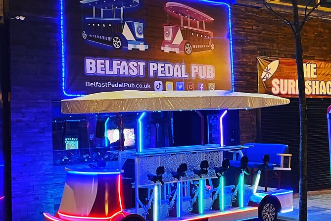 Luxury Party Bike Tour of Belfast City (Individual Seat) - Confirmation and Booking Details