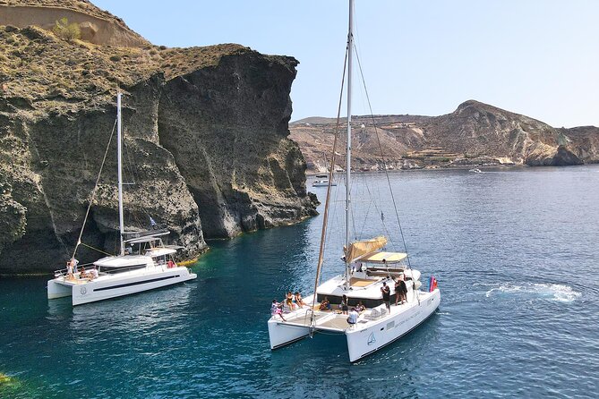 Luxury Santorini Sunset Cruise: Dinner, BBQ, Open Bar, Transfers - Customer Reviews and Ratings