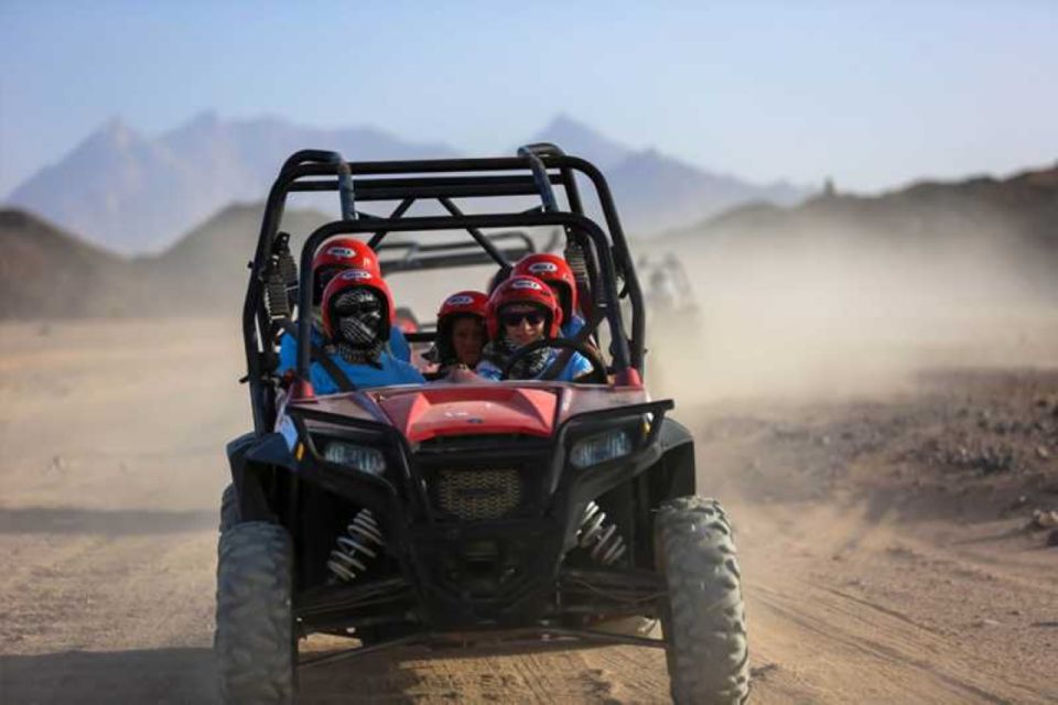 Makadi: Quad, Jeep, Camel, and Buggy Safari With BBQ Dinner - Important Safety Information