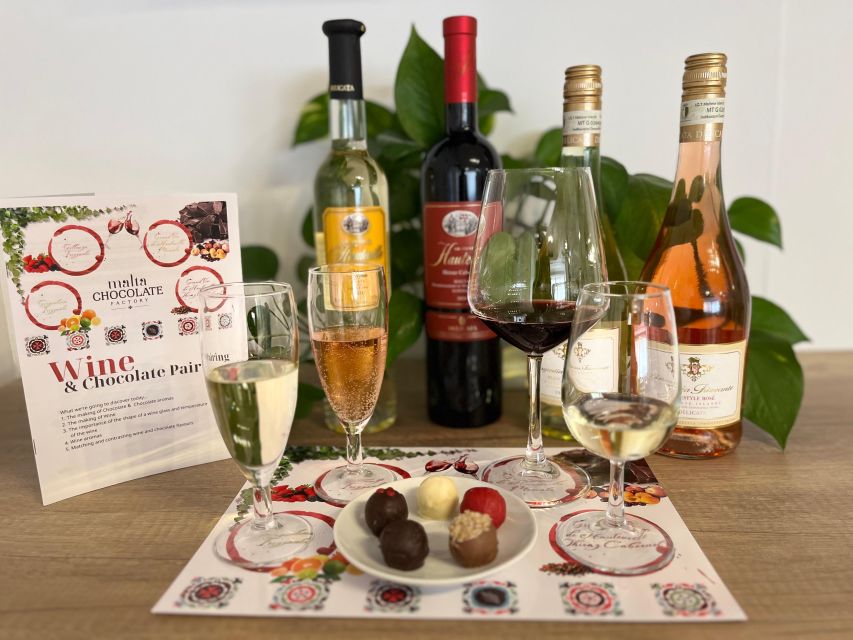 Malta: Wine and Chocolate Pairing Experience - Frequently Asked Questions