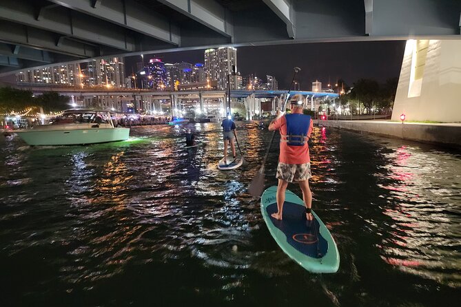 Miami City Lights Night SUP or Kayak - Meeting Point and Logistics