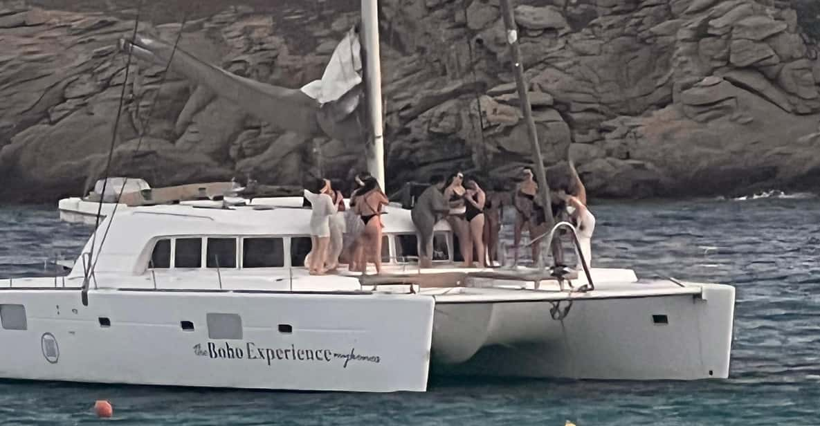 Mykonos: Day Boho Experience Catamaran Cruise - Inclusions and Options