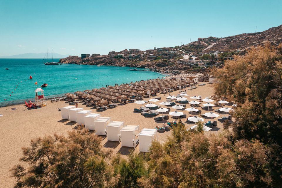 Mykonos: Super Paradise Beach With Sunbed at Thalas Mykonos - Beach and Water Activities