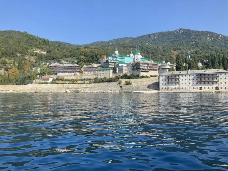 Ouranoupoli: Combo Cruise to Mount Athos & Ammoliani Island - Picturesque Ammouliani Island Exploration