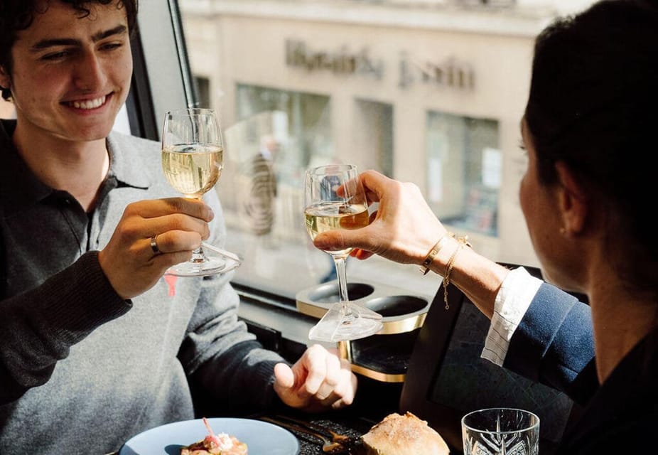 Paris Bus Toqué St Germain 3-Course Dinner W/ Champagne - Booking Information