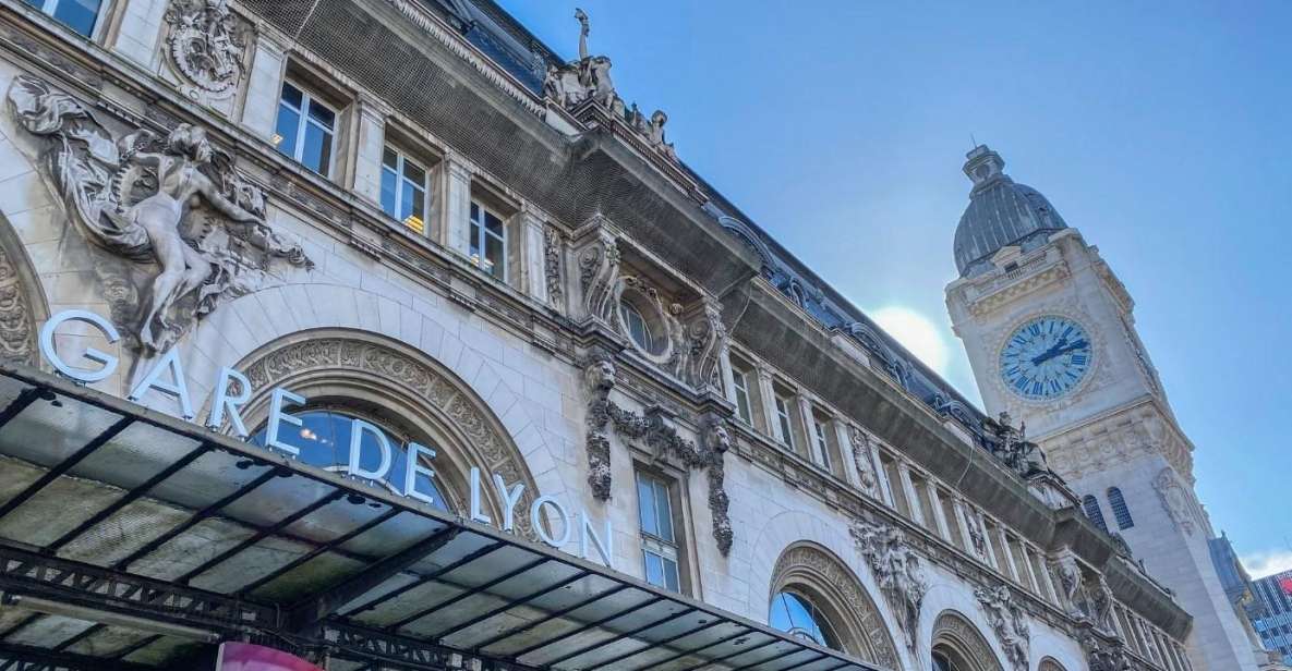 Paris Private Departure Transfer: Hotel to Railway Station - Inclusions