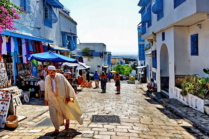 Picturesque Village Of Sidi Bou Said + Tunis Old Medina - Culinary Delights and Experiences