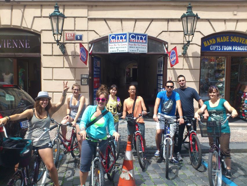 Prague: 2 Hours Guided City Bike Tour - Visit Key Sights