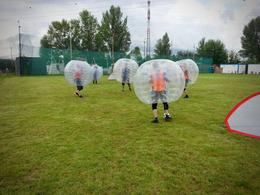 Prague: Bubble Football and Archery Combo Experience - Bubble Football Games