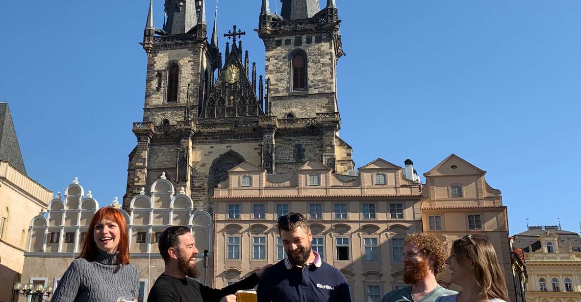 Prague: Historic Pubs Tour With Drinks - Meeting the Tour Guide