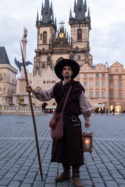 Prague: Nightwatchman of Prague Walking Tour - Discovering the Estates Theatre