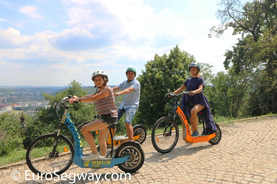 Prague: Tour by Electric Scooter or Cruiser Ebike - Booking Information