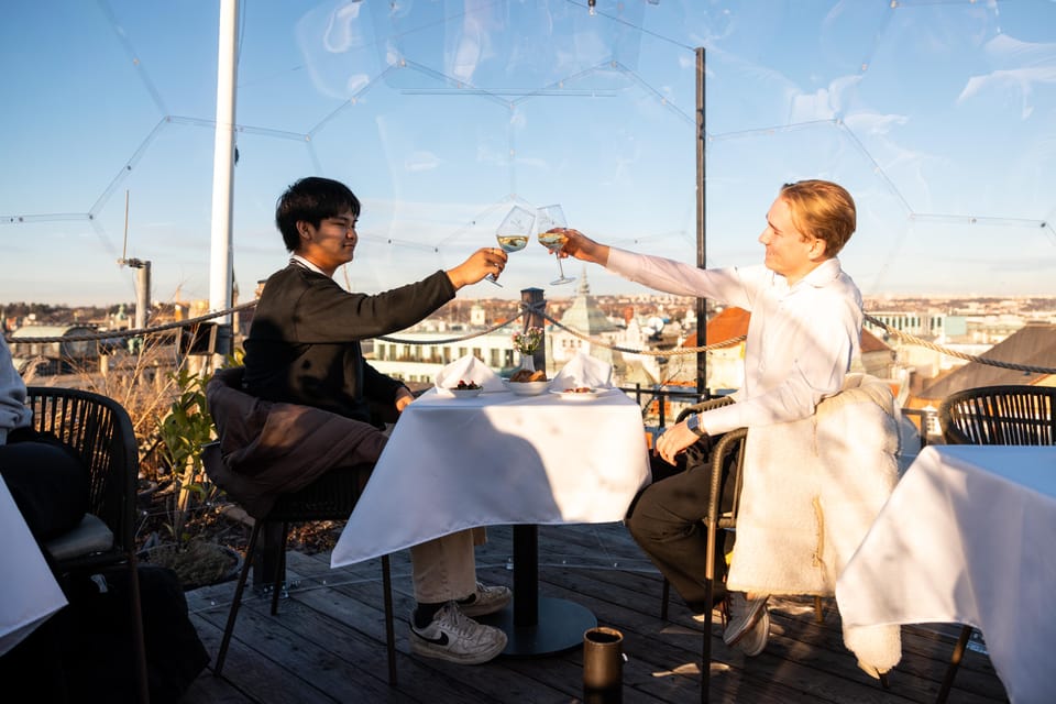 Prague:Sky Bar Aperitivo Menu With Drink and Panoramic Views - Booking and Cancellation