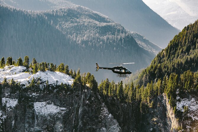 Pre/Post Cruise Helicopter BC Backcountry Tours With Hotel Pickup - Helicopter Experience