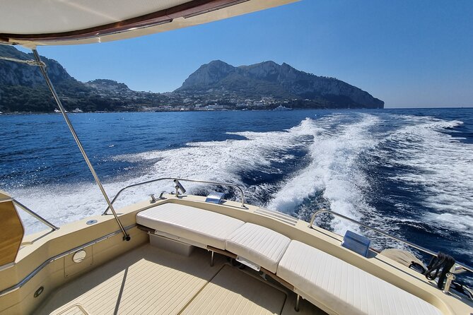 Private Boat Tour Along the Amalfi Coast or Capri From Salerno - Boat Amenities