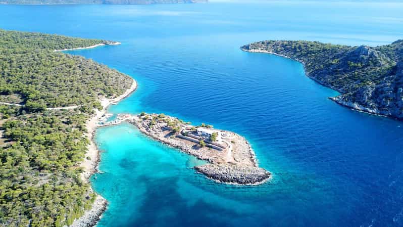 Private Boat Trip to Agistri, Aegina, & Moni From Athens - Moni Island