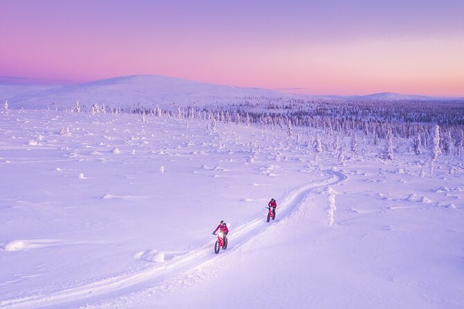 Private Electric Fat Bike Tour in Saariselkä - E-Fatbikes Provided