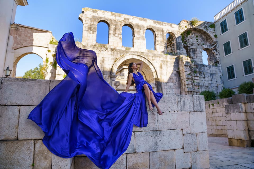 Private Flying Dress Photo Session in Split, Croatia - Locations