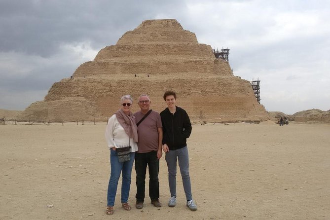 Private Full Day Tour to Giza Pyramids, Sphinx, Sakkara and Dahshour With Guided - Sakkara and Dahshour Archaeological Sites
