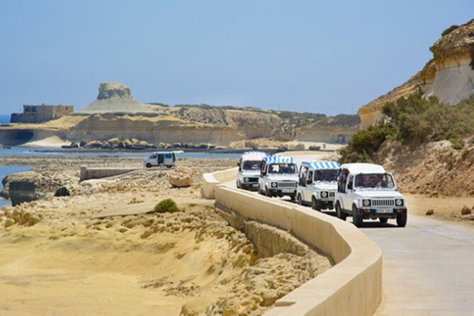 Private Jeep Safari in Island of Gozo - Visiting Ramla Bay and Calypso Cave