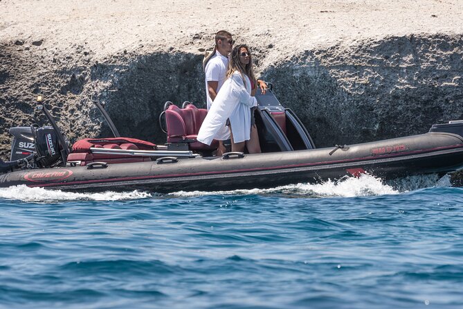 Private Milos Tour Pirates' Hideout- Luxury Boat Rental - Health Restrictions