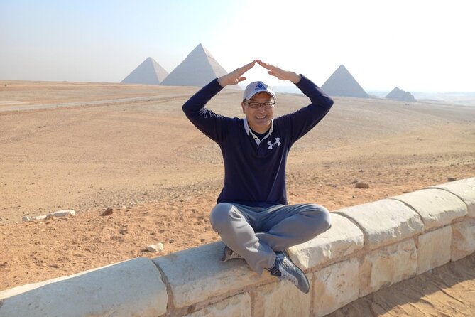 Pyramids, Sakkara, Memphis and the Sphinx Private Full Day Tour - Tour Guide Experience