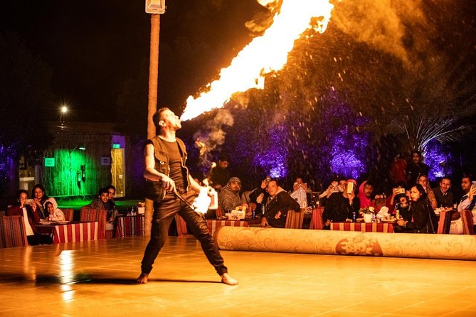 Red Dunes Desert Safari With 4x4 Pick up & Drop, Camel Ride, BBQ and Live Shows - Captivating Live Entertainment Shows