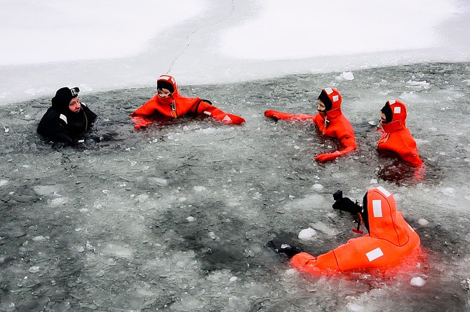Redrib survival suit experience - Booking and Cancellation